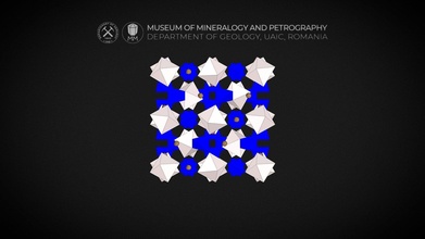 Kristall Struktur Almandin Granat 3d Modell Museum Mineralogie Petrographie uaic mineralogypetrographymuseum a790745 3d print model - Mito3D