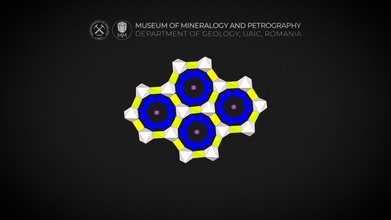 cristal structure béryl émeraude 3d modèle musée minéralogie pétrographie uaic mineralogypetrographymuseum 34e8882 3d print model - Mito3D