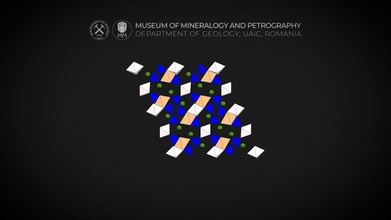 cristal estructura epidota 3d modelo museo mineralogía petrografía uaic mineralogypetrographymuseum 5c5d0c8 3d print model - Mito3D