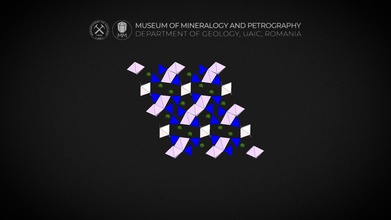 cristal estructura Piedmontita 3d modelo museo mineralogía petrografía uaic mineralogypetrographymuseum efb8ccd 3d print model - Mito3D