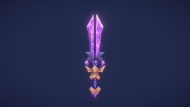 crystal sword - weaponcraft download free 3d model meesjevanhout 0d99812 3d print model - Mito3D