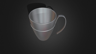 cup - download free 3d model 3ddomino 3aed9e9 3d print model - Mito3D