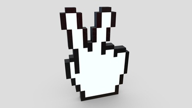 cursor hand 7 - buy royalty free 3d model plaggy a1a9d8c symbol hold two different meanings s made plastic 2048 x pbr textures normal map baked high poly if you need help have question please do not hesitate contact me happy oh like want support plaggynet gmailcom formats fbx dae max obj mtl png polygon 62 vertices 64 yes ao albedo metal rough materials uv mapped unwrapped uvs non overlapping 3d print model - Mito3D