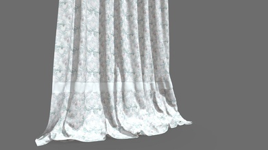 curtain fabric organic pattern - download free 3d model marc sawyer whitewash studio architecture whitewashstudio 0d672a1 pinks blues pastel colors faded 3d print model - Mito3D