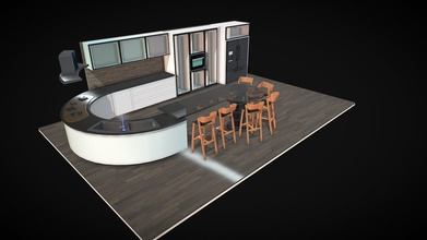 curva de cozinha - modelo 3d hugovilladiego 54d4d3e 3d print model - Mito3D
