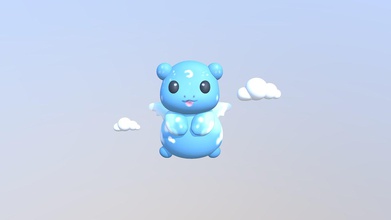 cute bear - download free 3d model mooniverse 884ba9a assignment based off reference found google 3d print model - Mito3D