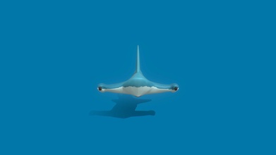 cute toon shark - download free 3d model blake 6fd9348 3d print model - Mito3D