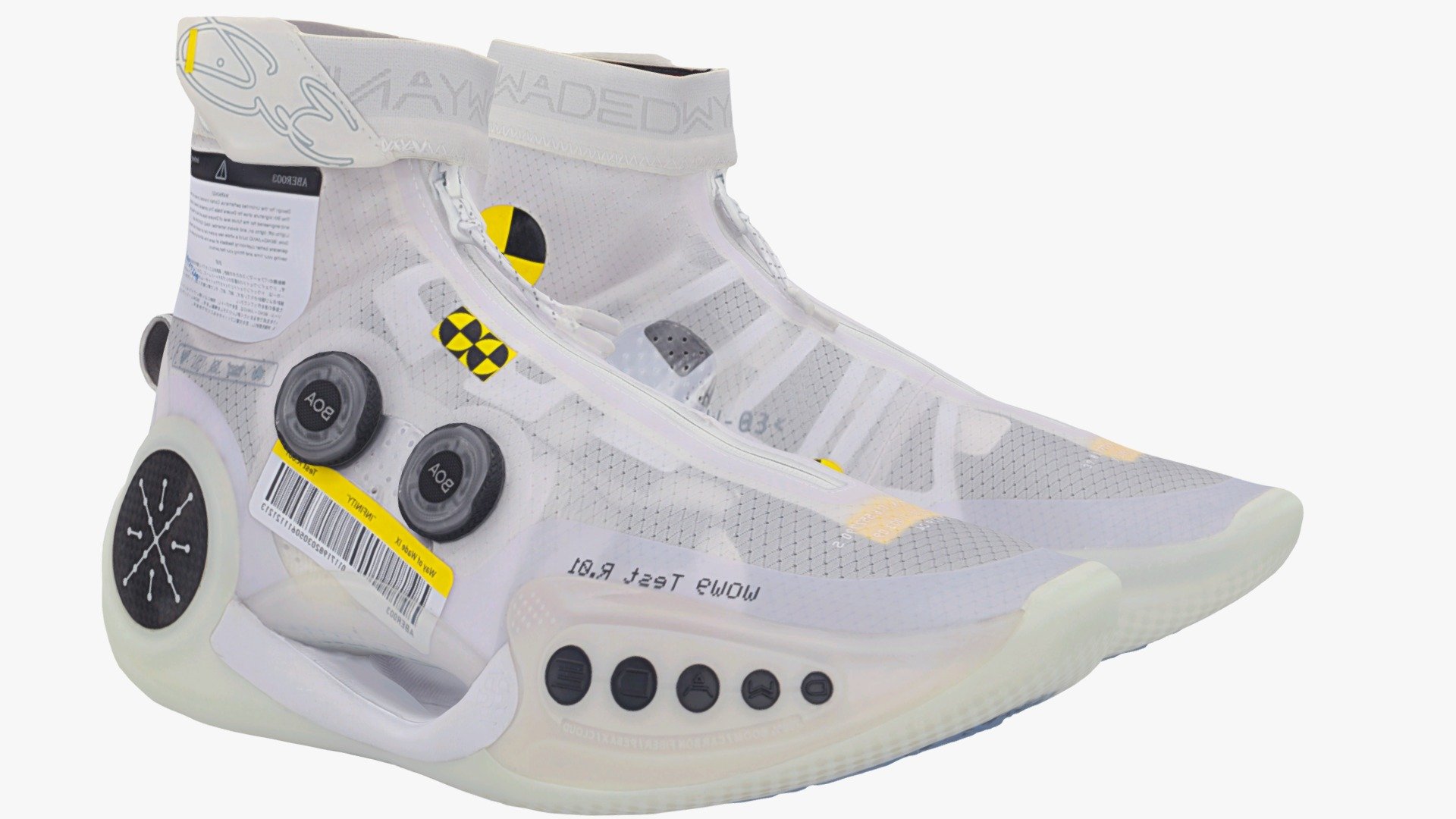 Cyberpunk Mode Sneaker scifi Beschichtung Zukunft Kaufen Lizenzgebühren frei 3d Modell Vincent Vincentseite städtisch Schuhe Stiefel Nike Trainer Schuhwerk umgekehrt adidas 3D print model - Mito3D