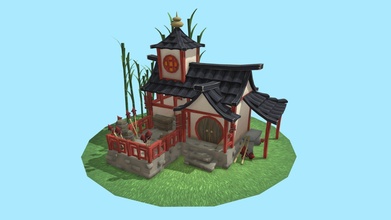dae köyler Antik Çince havai fişek Dükkan 3d model Hıristiyan lazzarotto Chrisris 421eb36 3d print model - Mito3D