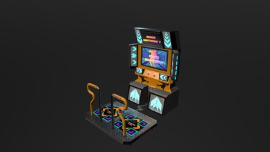 Danse arcade machine acheter royalties libre 3d modèle Jordan Jordanief 425d5ac 3d print model - Mito3D