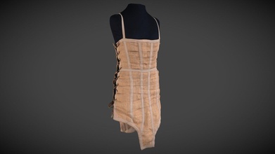 dance costume jute corset high - 3d model ninma ritis fc80ff5 3d print model - Mito3D