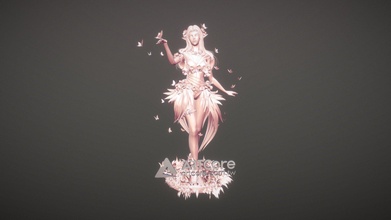 dancing fairy character - 3d model artcore 773a7bd 3d print model - Mito3D