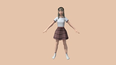 dancing girl - 3d model xiangma mx16172823 46c30b2 3d print model - Mito3D