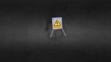 dangerous sign - download free 3d model thefelexgame 031db8a 3d print model - Mito3D