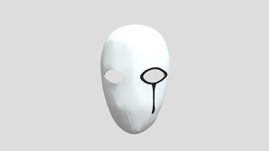 dark souls 2 inspired porcelain mask - download free 3d model birdy82 ab0c7e8 hi made hope you like 3d print model - Mito3D