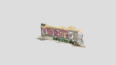 day dead mural - 3d model virtual curation lab virtualcurationlab 82fa672 3d print model - Mito3D