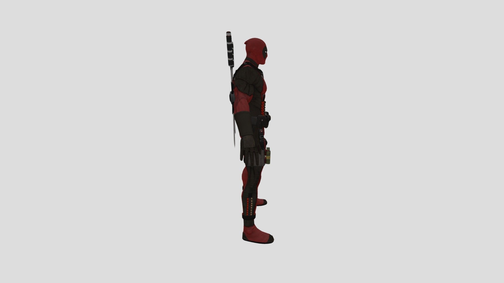 deadpool 2 - 3d-Modell pshuaib6 c9b4867 marvel-comic-Charakter &bdquo deadpool&ldquo 3D print model - Mito3D