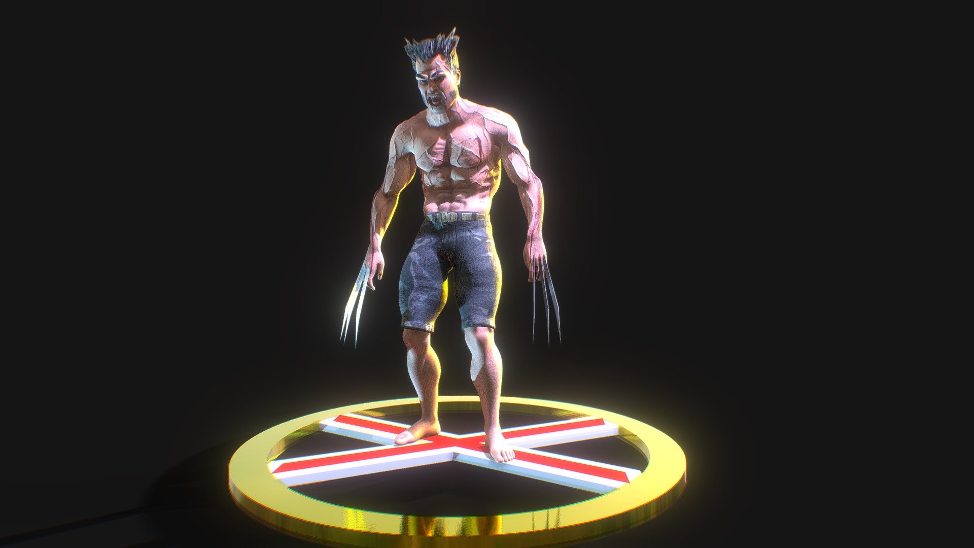 ölüm Wolverine fanart 3 boyutlu model arqkms e3b5bdf 3D print model - Mito3D