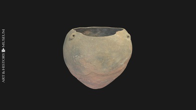 deep bowl receding rim buttons - download free 3d model royal museums art history kmkg-mrah 80f490c argaric culture early-middle bronze age 2300-1600 bc inventory number pg28071369 find object museum s online catalog carmentis 3d print model - Mito3D