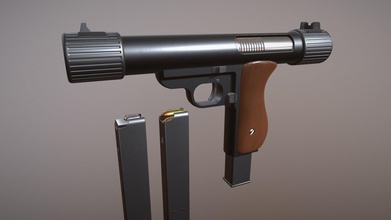 verspätet Rückstoß 380 Maschine Pistole Kaufen Lizenzgebühren frei 3d Modell jan andreas Knightgalahad 182b57f 3d print model - Mito3D