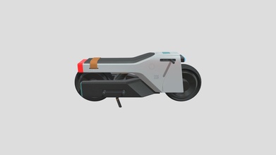 Granatapfel elektrisch Motorrad 3d Modell fenoriadesign f62d54b 3d print model - Mito3D