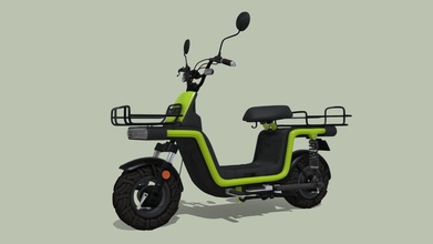 delivery scooter - download free 3d model neakster 65e8871 3d print model - Mito3D