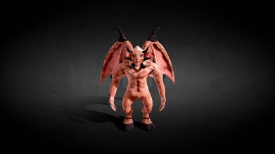 iblis kötü yaratık Minotaur 3d model abhijit Başak 28191ad 3d print model - Mito3D