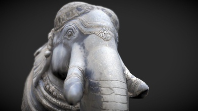 dharmasthala bahubali elefante modelo 3d kandee 8d962c8 3d print model - Mito3D
