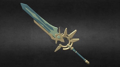 dialga sword - 3d model nicole drescher kyuubinicole 8e372a8 3d print model - Mito3D