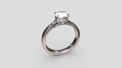 diamante compromiso anillo comprar realeza gratis 3d modelo assetfactory 76c5820 3d print model - Mito3D