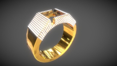 diamante anel 3d impressão pronto Comprar realeza livre modelo abdulrahim ishmaladil da94a89 3d print model - Mito3D
