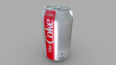 diet coke can version 2 color 3d scan - download free model laser design laserdesign 9499783 re-scanned higher framerate which resulted better overall quality addition mesh simplified lower polygon count so there should less &ldquo orange peel&rdquo effect total time 60 seconds process watertight obj 15 minutes compare 1 here https sketchfabcom 3d-models diet-coke-can-color-3d-scan-bbbb22f40d6a49148db682ff9f2da9fe 3d print model - Mito3D
