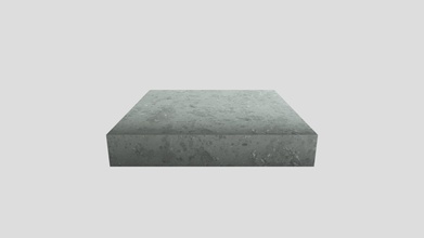 dietfurt azul pulido - descargar gratis 3d modelo de empedrado d1812b2 la piedra caliza pavimentación muestra 3d print model - Mito3D