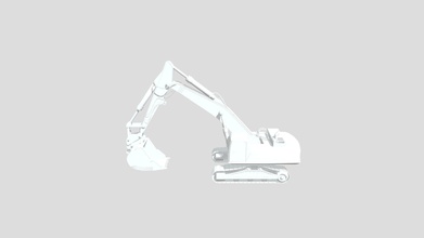 escavador máquina baixar livre 3d modelo la3d7 801f4ad 3d print model - Mito3D