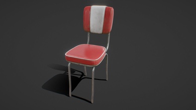 diner chair - buy royalty free 3d model isaack acevedo isaackgamma e09aa3e 3d print model - Mito3D