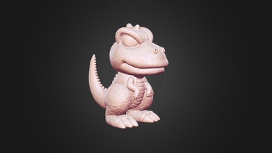 dinosaure stl 3dprint acheter royalties libre 3d modèle seberdra a75d576 3d print model - Mito3D