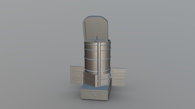 monitor hubble espacio telescopio lámpara 3d modelo Ryan 449125b 3d print model - Mito3D