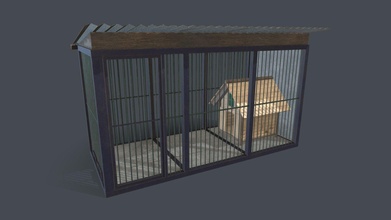 dog enclosure - 3d model antonyurevich 1805764 3d print model - Mito3D
