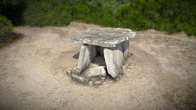 dolmen fontanaccia pianu cauria corsica - 3d model dibur didierburlurut 398bb5a 3d print model - Mito3D