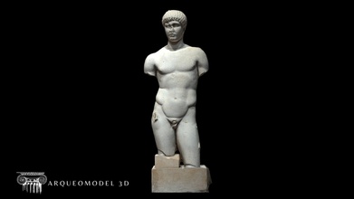 domicilio giovane museo Saragozza 3d modello arqueomodel3d juanbrualla b469f58 3d print model - Mito3D