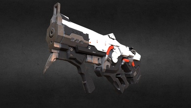 doom plasma rifle - 3d model artificialorange 3b18796 3d print model - Mito3D