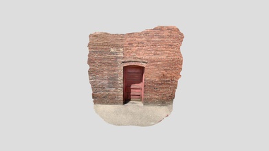 door brick wall - download free 3d model bnbgobo99 635a4c8 trnio-scanned doorway scanned exeter california 3d print model - Mito3D