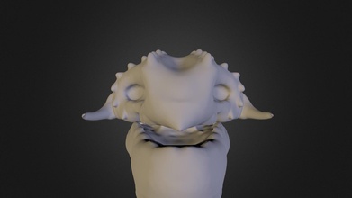dragon's skull - 3d model jugglerfreak67 8ddf231 3d print model - Mito3D