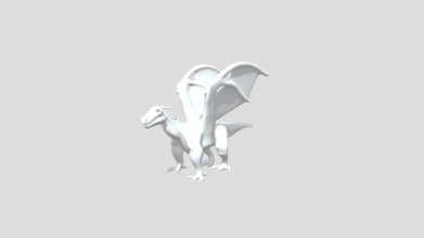 dragon - download Kostenlose 3d-Modell ritiwox 29136f4 aus blender 27 3d print model - Mito3D