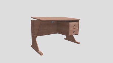 drawing desk - buy royalty free 3d model kambur 02f5932 3d print model - Mito3D