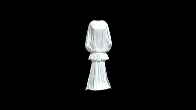 robe designer acheter royalties libre 3d modèle carruptlouis f773f24 3d print model - Mito3D