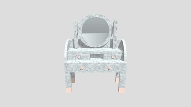 dressing table design jenicia - 3d model jeniciakhan 76d3c9d 3d print model - Mito3D