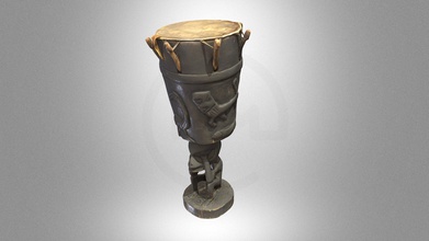 drum caryatid - 3d model malopolska virtual museums wirtualnemuzeamalopolski 9152b01 3d print model - Mito3D