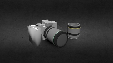 dslr camera lens - download free 3d model artemmkakyb18 85e56c8 3d print model - Mito3D