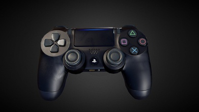 dualshock 4 - 3d-Modell roohianmax afe2c6b hi aus 3ds max Substanz Maler gerendert marmoset toolbag polycount rund 6000 tris-alle abgebildet 1 4k texture set 2k sketchfab performance full res artstation bitte hinterlassen Sie Ihre Kommentare unten lassen mich 3d print model - Mito3D